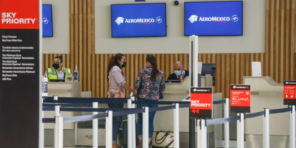AMLO pide a Aeroméxico, Viva Aerobus y Volaris ampliar sus vuelos en el AIFAFOTO: MARIO JASSO/CUARTOSCURO.COM