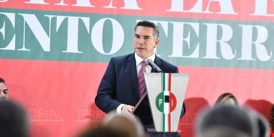 Alejandro Moreno llamó a los priistas a mantener unidad durante las elecciones del próximo 5 de junio.