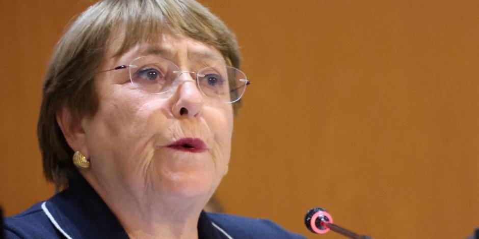 Michelle Bachelet, alta comisionada de las ONU para los Derechos Humanos