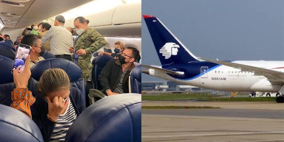 Aeroméxico cancela vuelo por dos pasajeras en estado de ebriedad.