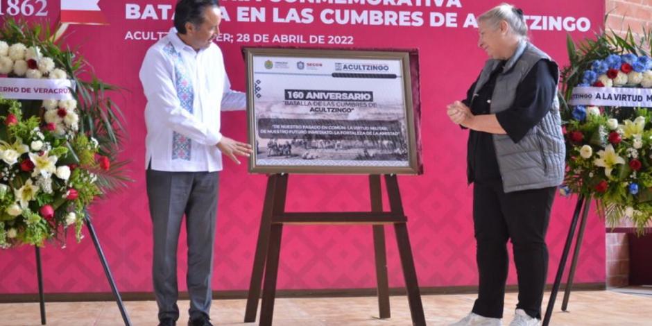 El gobernador Cuitláhuac García destacó las acciones emprendidas en el municipio de Acultzingo.