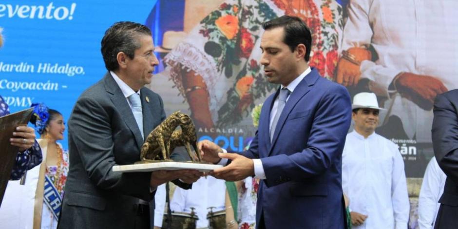 “Con Yucatán Expone se está creando una sinergia en la que ganan ambas partes", destacó el alcalde de Coyoacán, Giovani Gutiérrez.