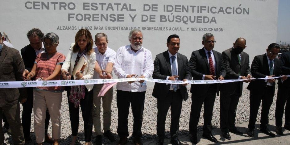 Inauguración del Centro de Identificación Forense y de Búsqueda.
