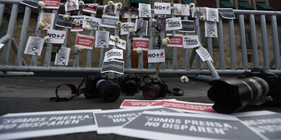 Nueve periodistas han sido asesinados en México en lo que va del año