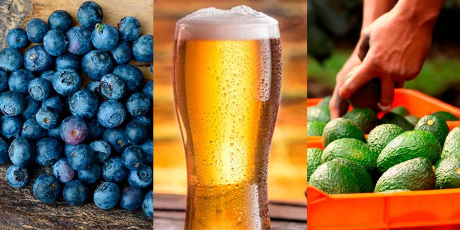 En el acumulado enero-marzo, las berries se ubicaron como el primer producto con más ventas al exterior; la cerveza y el aguacate ocuparon el segundo y el tercer puesto