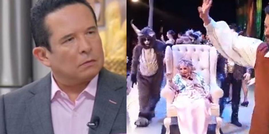 Gustavo Adolfo Infante critica a familia de Silvia Pinal por hacerla actuar en silla de ruedas: "Es un crimen" (VIDEO)