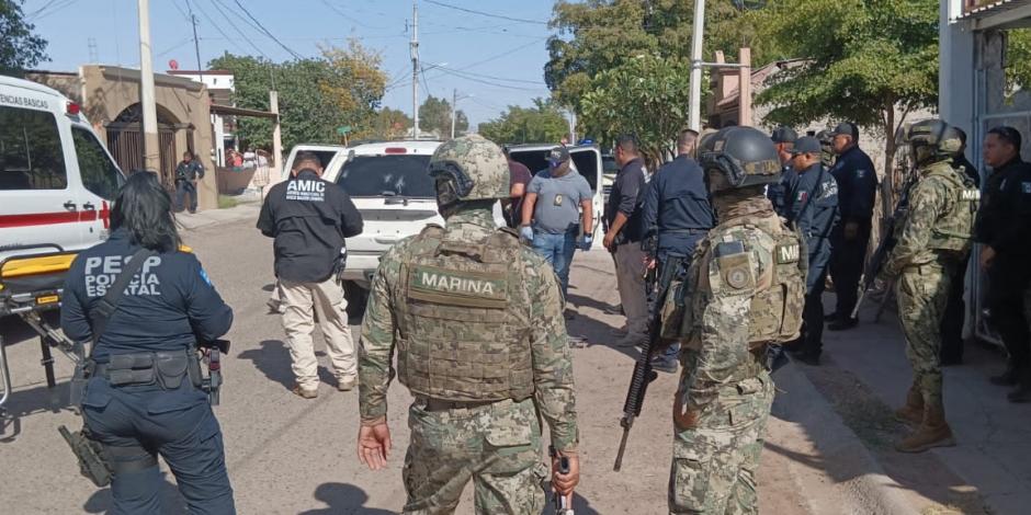 Enfrentamiento armado en Cajeme, Sonora, deja 3 personas detenidas y 2 muertas.