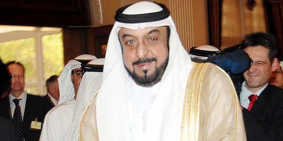 Jalifa bin Zayed al Nahyan en Abu Dabi, Emiratos Árabes Unidos, el 5 de febrero de 2007