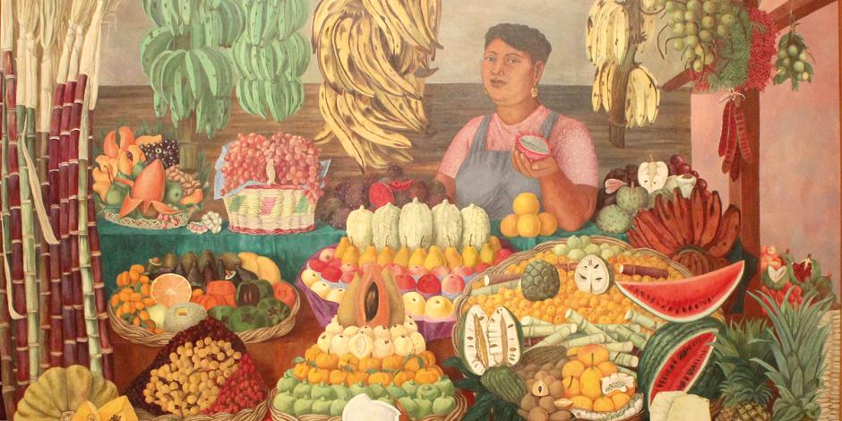 Vendedora de frutas, Olga Costa