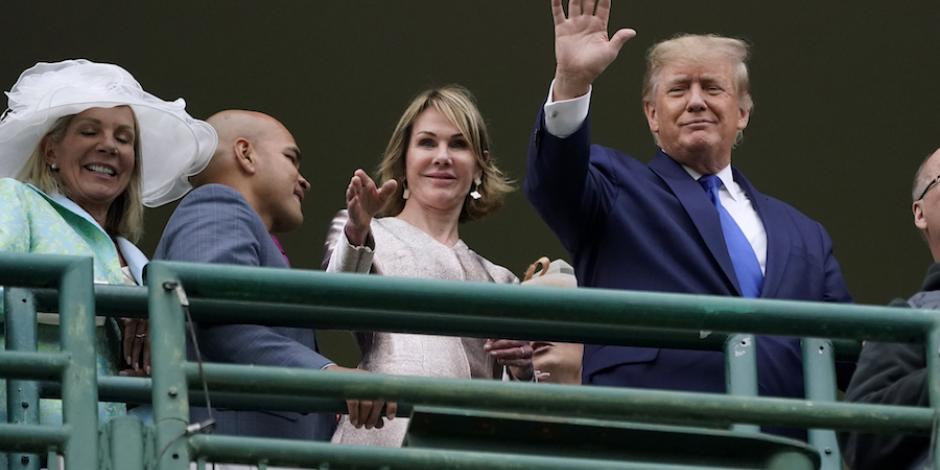 El expresidente Donald Trump en un evento en Kentucky, la semana pasada.