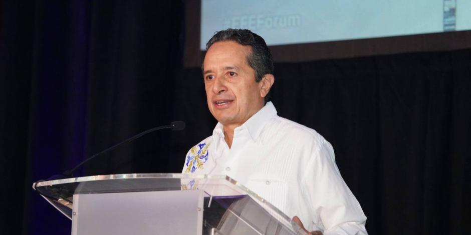 Carlos Joaquín, gobernador de Quintana Roo.