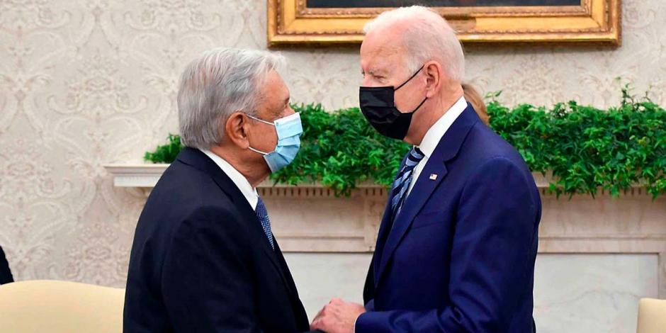 AMLO y Biden se reunieron en noviembre del 2021.