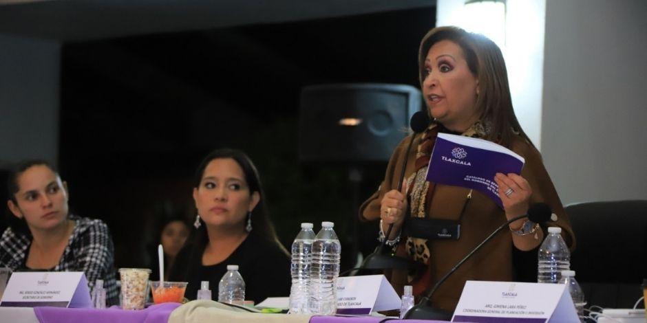 Lorena Cuéllar Cisneros, gobernadora de Tlaxcala.