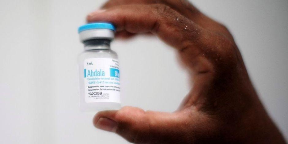 Dosis de la vacuna cubana Abdala.