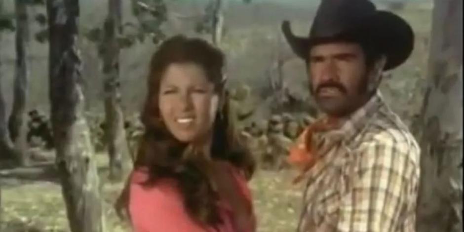 Vicente Fernández y Patricia Rivera se conocieron en la película El Arracadas