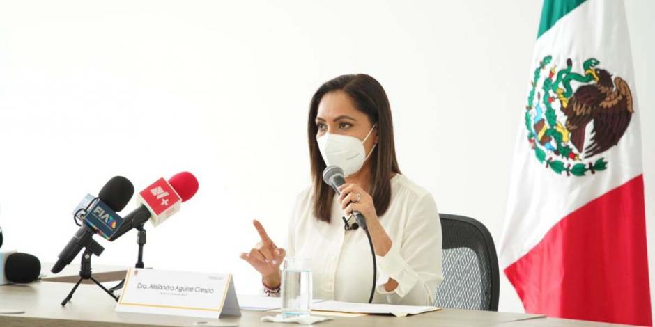 La vigilancia epidemiológica en el estado para la contención de enfermedades se mantiene activa en todos los frentes, informó la secretaria de Salud en Quintana Roo, Alejandra Aguirre Crespo.