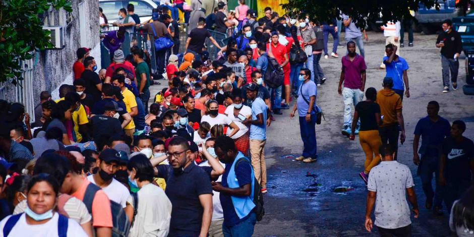 De Venezuela, Colombia y Cuba, nuevos picos de migración que cruza por México.
