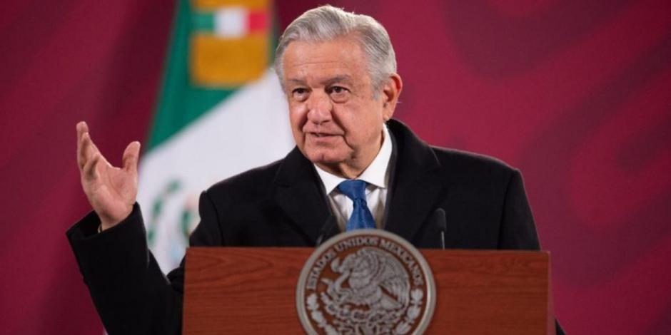 El Presidente López Obrador ofrece conferencia este 9 de mayo del 2023, desde Palacio Nacional, en la Ciudad de México.