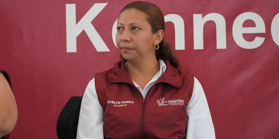 Evelyn Parra, alcaldesa de Venustiano Carranza.