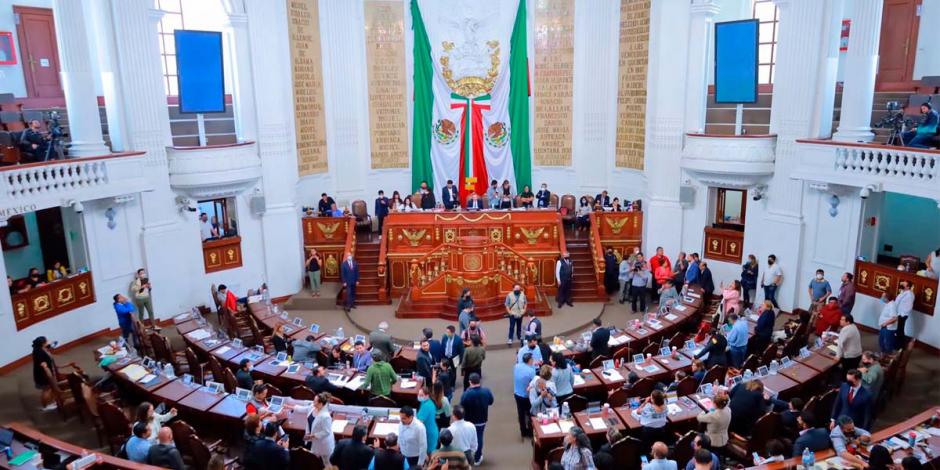 Congreso de la Ciudad de México aprueba iniciativa para cambiar uso de suelo de un predio.