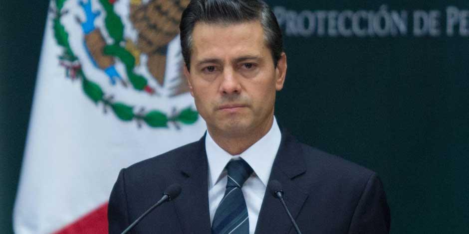 Enrique Peña Nieto expresidente de México.
