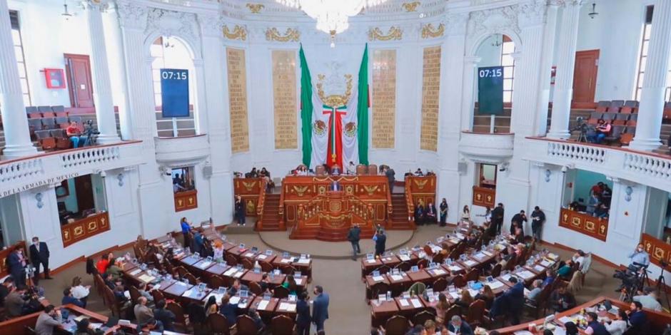 Legisladores de oposición se pronunciaron en contra de la minuta en el Congreso de la Ciudad de México.