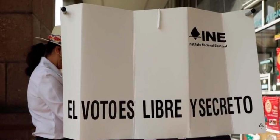 La consejera Claudia Zavala detalló: "En el INE estamos listos para que más de 11 millones de personas participen el día de mañana en las elecciones"