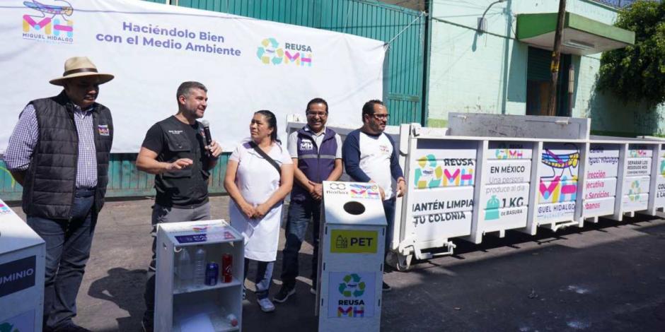 El alcalde Mauricio Tabe refirió que el gobierno de Miguel Hidalgo busca poner su granito de arena para el cuidado del medio ambiente.