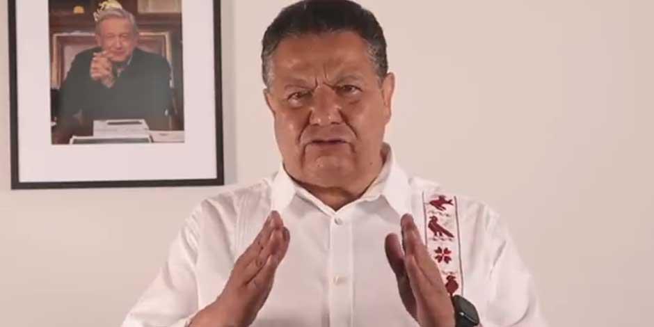 En Hidalgo, Julio Menchaca aseguró que tiene ventaja de más de 30 puntos sobre sus contrincantes