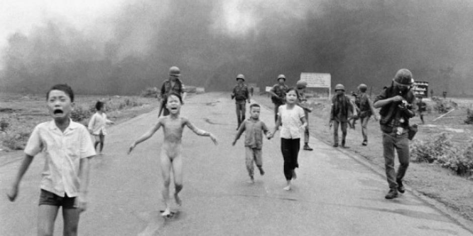 La icónica foto que tomó Nick Ut durante la Guerra de Vietnam