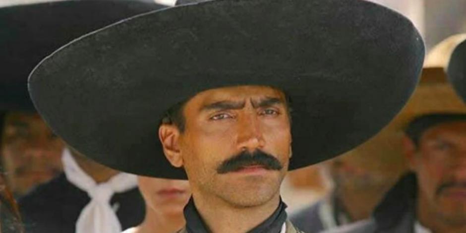 Alejandro Fernández protagonizó la película de "Zapata" en 2004