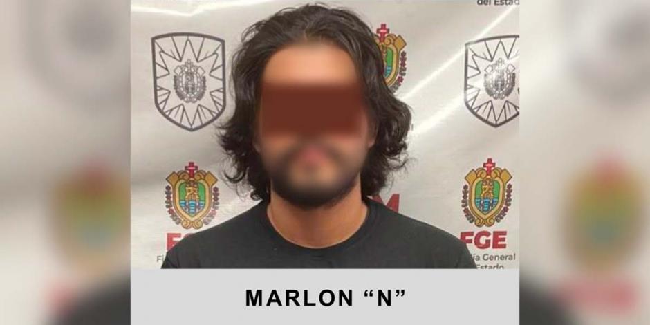 Marlon "N" fue detenido el pasado 3 de junio