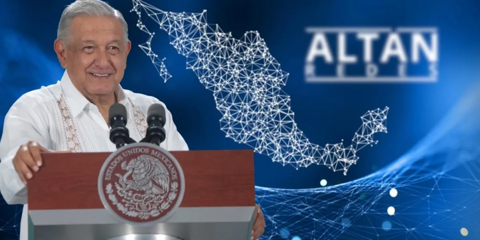AMLO anuncia rescate de empresa de telecomunicaciones, Altán