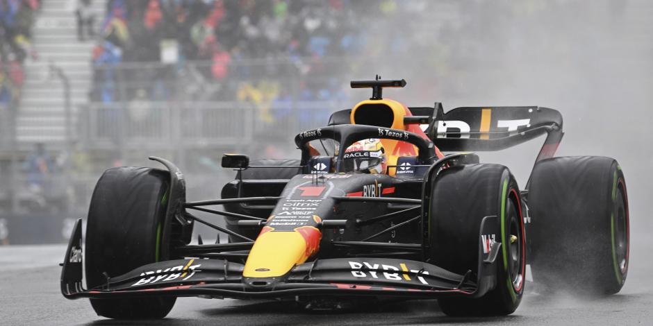 Max Verstappen, piloto de Red Bull durante la clasificación del GP de Canadá de F1.