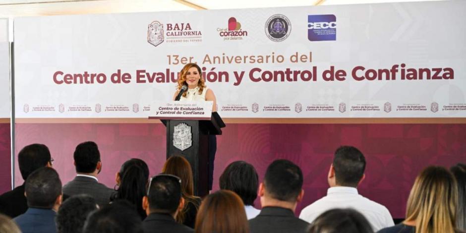 La gobernadora Marina del Pilar destacó la importancia de que los ciudadanos tengan confianza en las autoridades de seguridad.