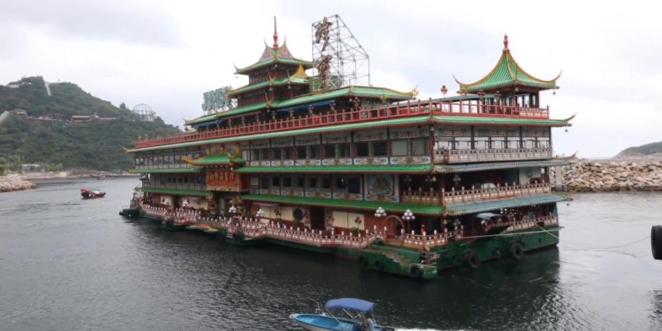 Restaurante flotante más grande del mundo en Hong Kong