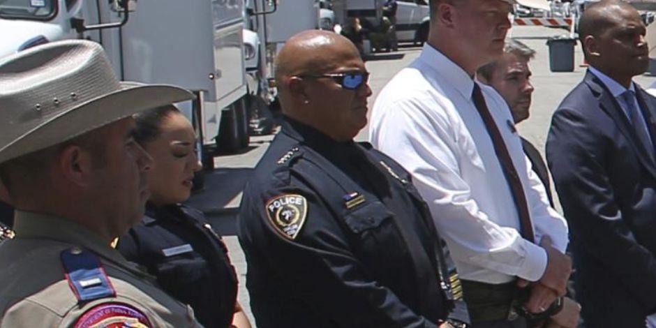 Pete Arredondo, jefe de la Policía de Uvalde.