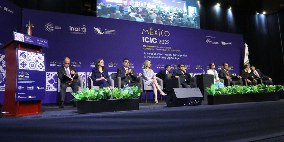 Acto inaugural de las actividades de la ICIC México 2022.