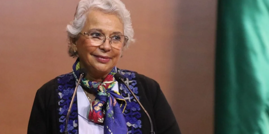 Olga Sánchez Cordero enfatizó que es fundamental dialogar en el parlamento y debatir las inquietudes de la República. 