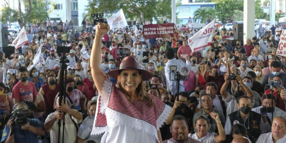 Mara Lezama, gobernadora electa de Quintana Roo.