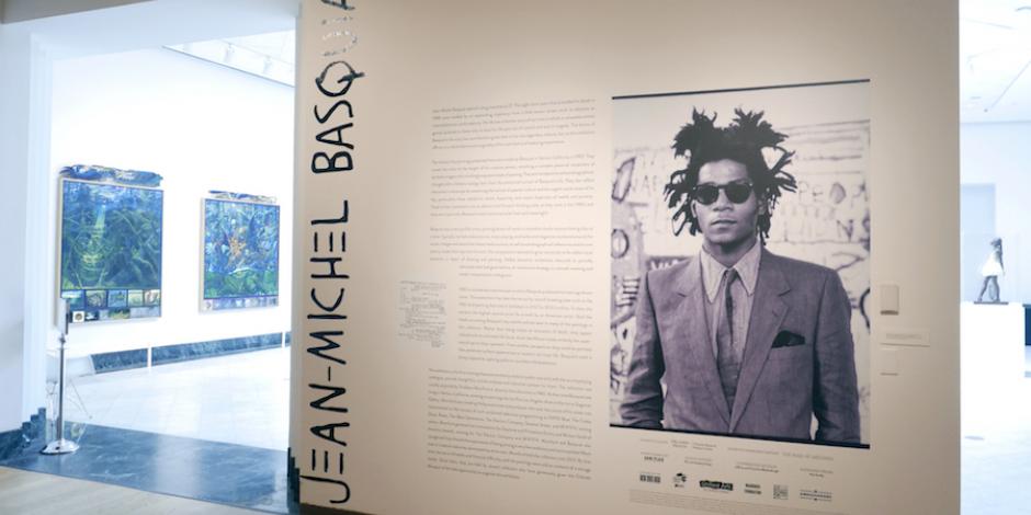 Entrada a la exposición de Jean-Michel Basquiat, en el Museo de Arte de Orlando el pasado 1 de junio.