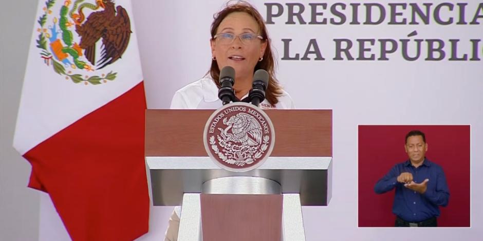 Rocío Nahle, secretaria de Energía.