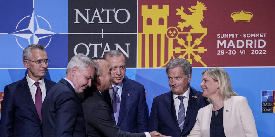 Líderes de países miembros de la OTAN en la Cumbre de Madrid, el pasado miércoles.*Esta columna expresa el punto de vista de su autor, no necesariamente de La Razón.