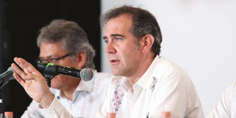 Lorenzo Córdova durante una convención en Cancún, el 24 de junio.