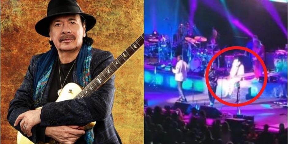 Revelan por qué Carlos Santana se desmayó y cómo está su salud