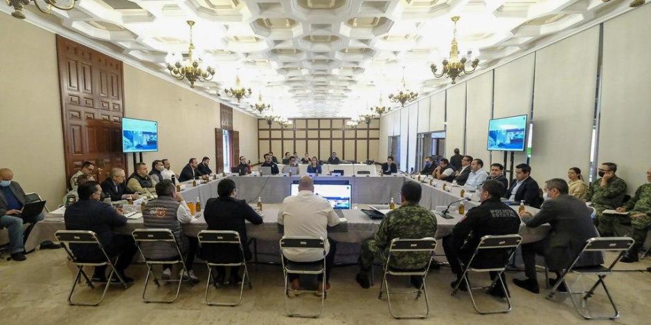 Reunión de la Comisión Ejecutiva del Consejo Estatal de Seguridad.