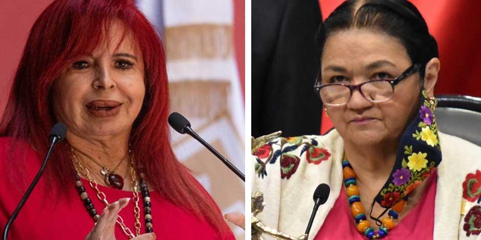 Dulce María Sauri pide a Layda Sansores entregar a autoridades fotos íntimas de diputadas