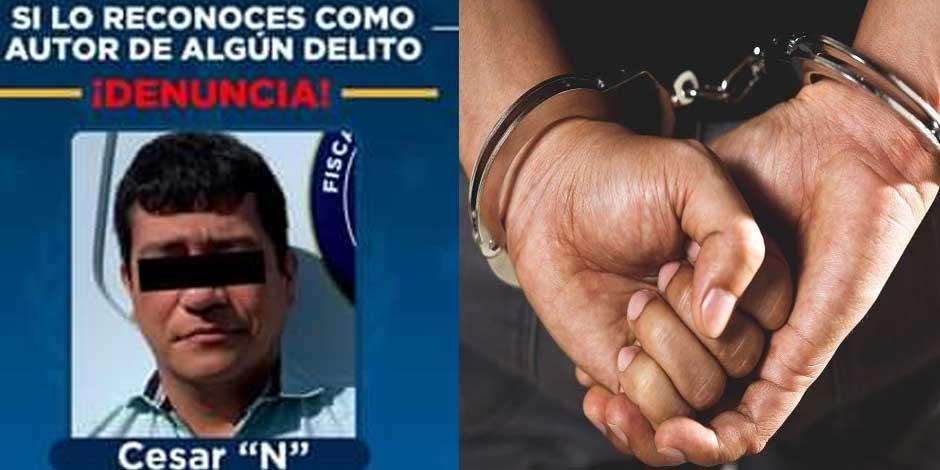 El sujeto detenido asesinó a su exesposa en el municipio de Taxco, estado de Guerrero, en 2018