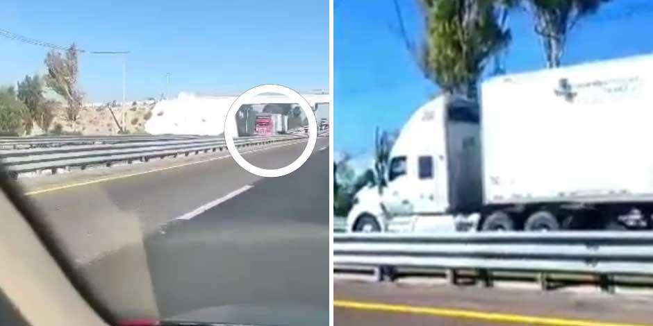 Tras persecución, Guardia Nacional frustra robo de tráiler en la autopista Puebla-Orizaba