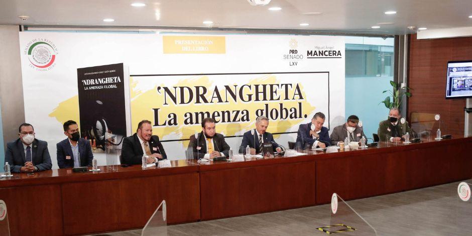 Presentación en el Senado del libro “’Ndrangheta. La amenaza global”.